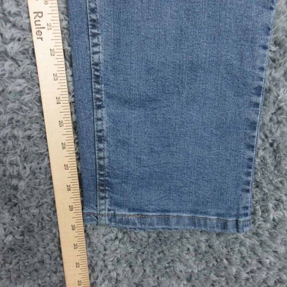 Wrangler Authentics Jeans Mens 34x30 Blue Denim Straight Leg Stretch 34x30* NWT